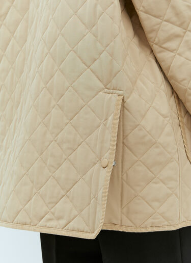 TOTEME Quilted Barn Jacket Beige tot0255024