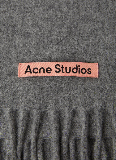 Acne Studios Canada New Scarf Grey acn0246077