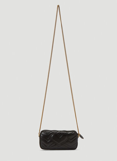 Gucci GG Marmont Chain Wallet Bag Black guc0239100