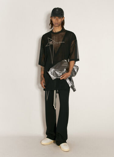 Rick Owens x Champion 딜런 티셔츠 블랙 roc0157002