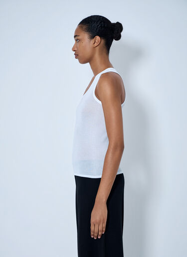 LN-CC® - The Row: Cendrea Tank Top - White The Row Cendrea Tank Top White row0265013
