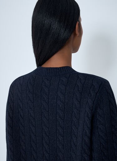 The Row Loneke Cardigan Navy row0262017