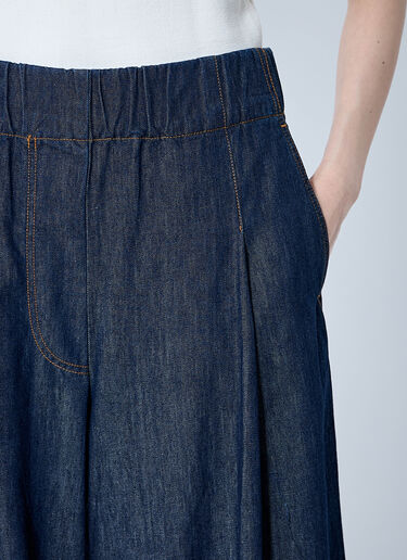 Dries Van Noten 牛仔阔腿裤  藏蓝色 dvn0260006