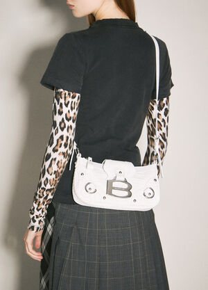Balenciaga Essex Small Shoulder Bag White bal0258029
