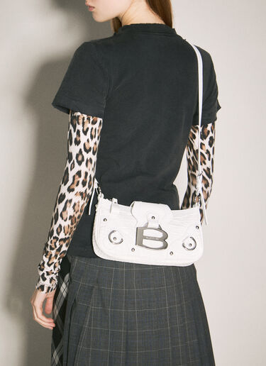 Balenciaga Essex Small Shoulder Bag White bal0258029