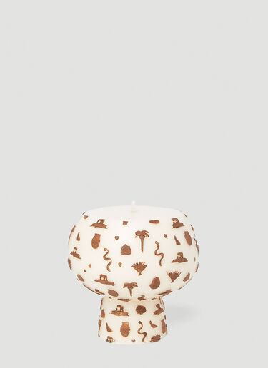 Marloe Marloe Island Mini Bobby Candle White rlo0348010