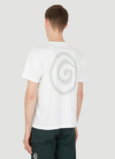 Ostrya 로고 프린트 T-셔츠 화이트 ost0150008