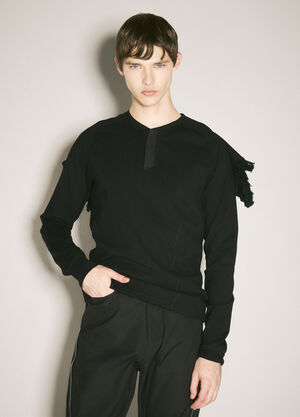 Charlie Constantinou Long Sleeve Top With Shawl Brown cco0158003