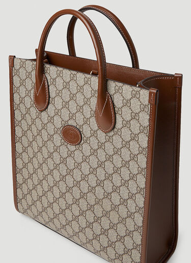 Gucci Interlocking G Medium Tote Bag Beige guc0152253