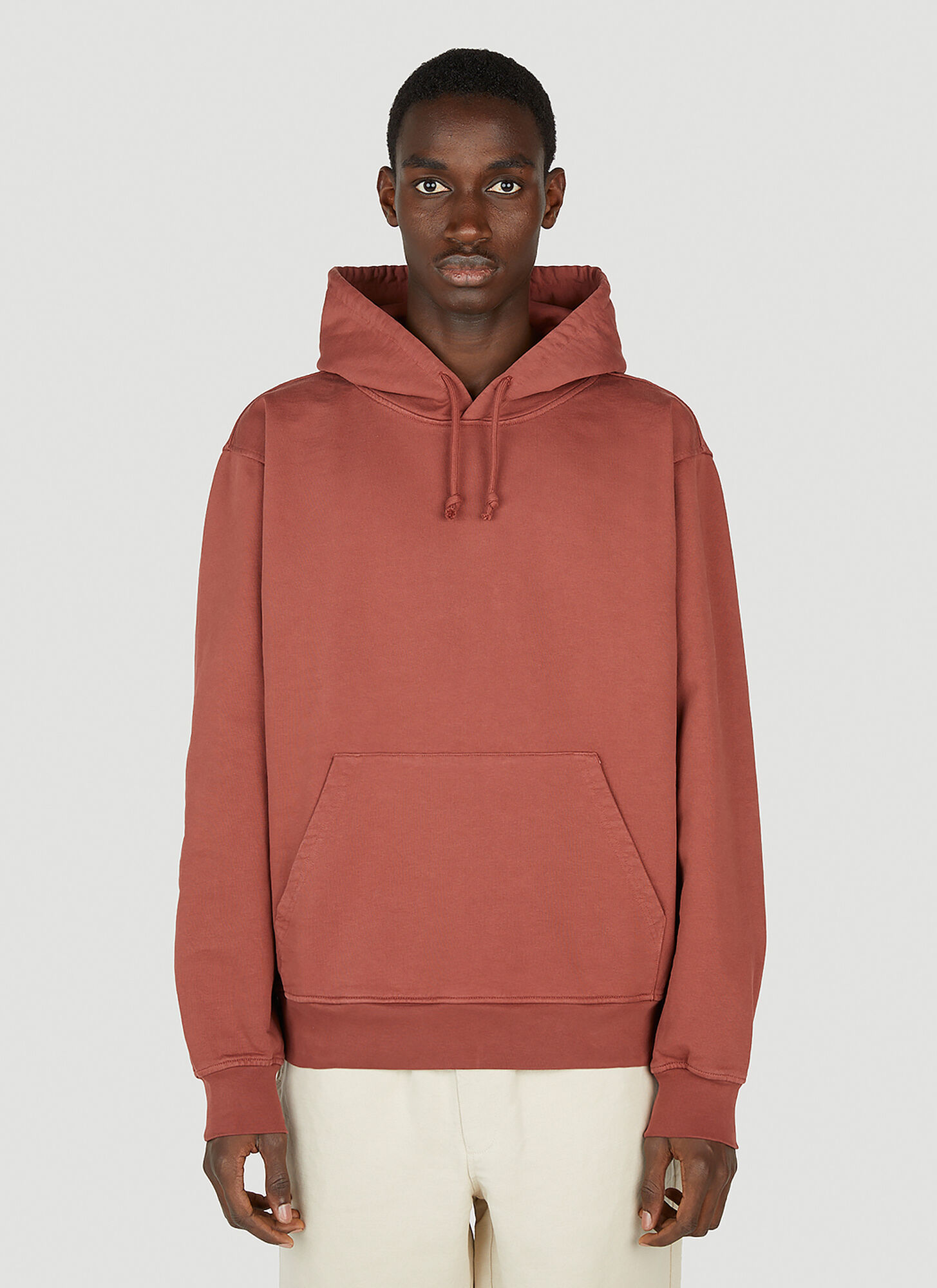 Another Aspect Another 1.0 Hooded Sweatshirt Male Red