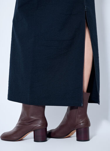 Issey Miyake Allow Long Skirt Navy ism0265001