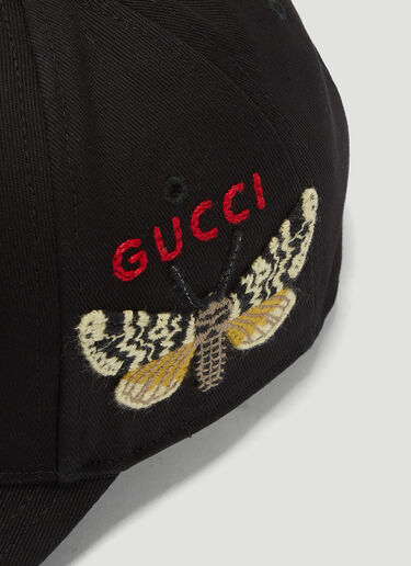 Gucci NY Yankess Patch Baseball Cap Black guc0137044