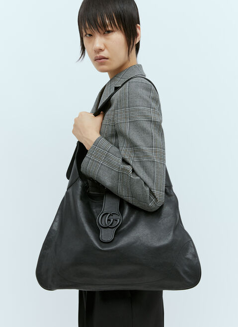 Bottega Veneta アフロディーテ ラージショルダーバッグ ブラック bov0255067