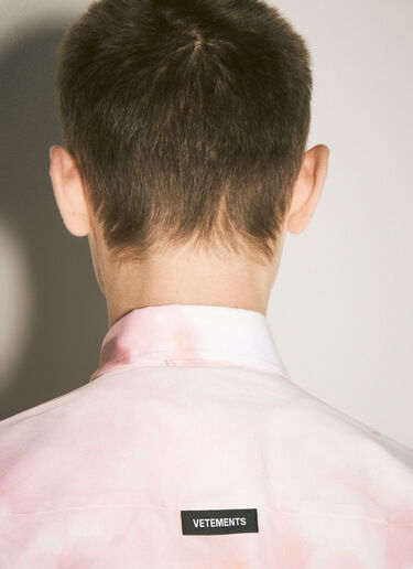 Vetements Anime Short-Sleeve Shirt Pink vet0158008