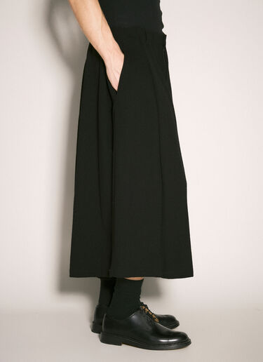 Yohji Yamamoto Tuck P 褶裥短裤  黑色 yoy0158010