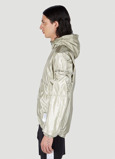 Satisfy Silvershell Packable Windbreaker Jacket Green sat0151006
