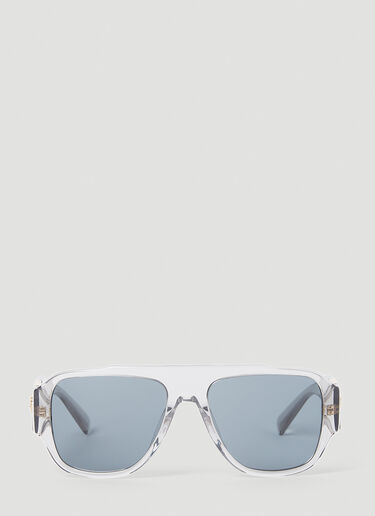 Versace Macy's 에비에이터 선글라스 투명 lxv0353003