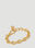 Vivienne Westwood Logo Charm Chain Bracelet Gold vvw0150061