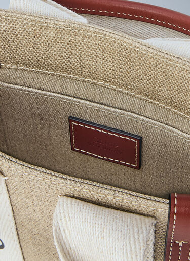 Chloé Mini Woody Tote Bag Beige chl0264154