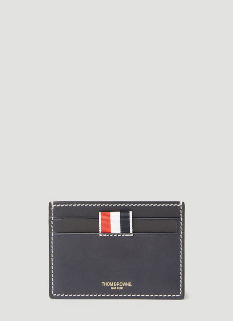 Maison Margiela Logo Leather Cardholder Black mla0151043