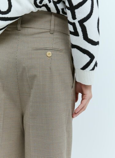 Walter Van Beirendonck 레슬 팬츠 브라운 wlt0154001