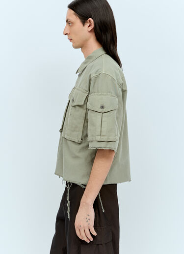 Dries Van Noten Century Overshirt Grey dvn0156018