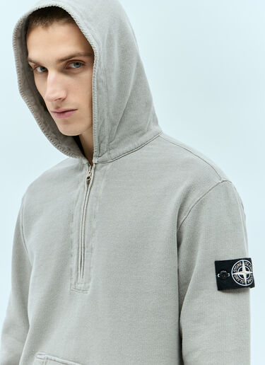 Stone Island 半拉链运动衫 灰色 sto0156026