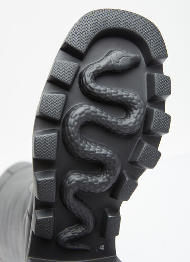 Interlocking G High Leather Boots Gucci Interlocking G High Leather Boots Black guc0255062