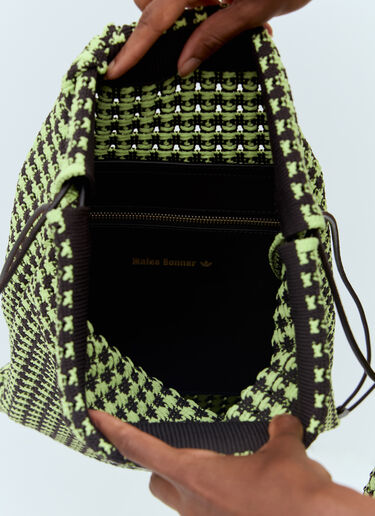 adidas by Wales Bonner Crochet Drawstring Backpack Green awb0357020