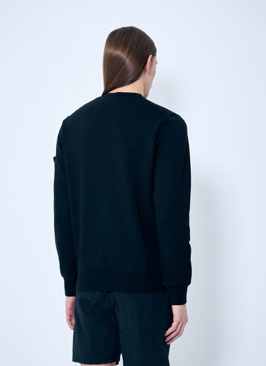 Stone Island Compass Patch Sweatshirt Black sto0160047