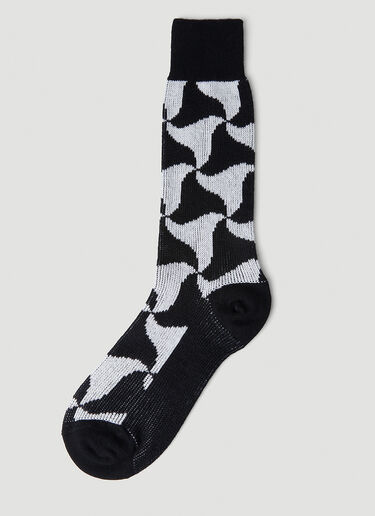 Bottega Veneta Ghost Socks Black bov0148108