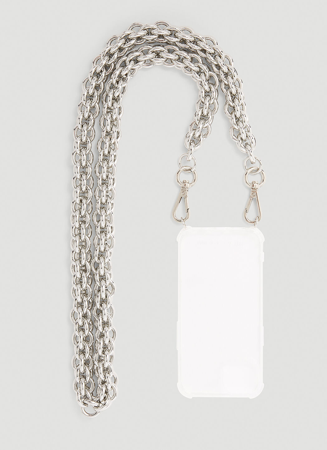 Jil Sander+ Oversized Chain Strap iPhone 13 Case Black jsp0151016
