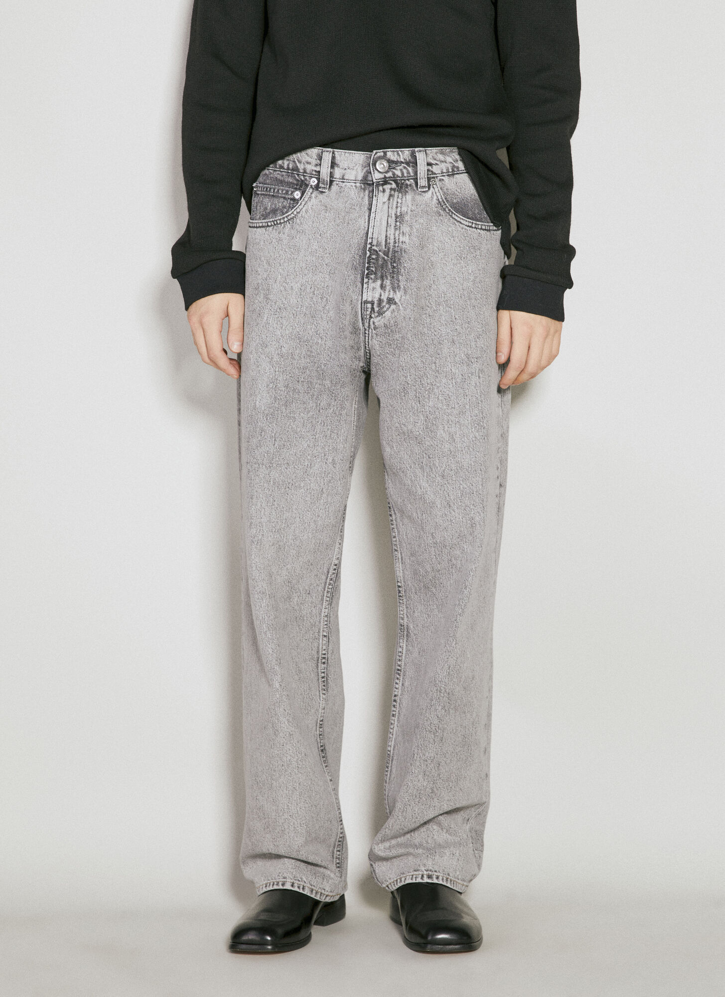 Shop Our Legacy Third Cut Jeans In Grey