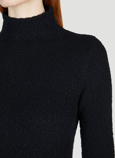 Helmut Lang High Neck Sweater Black hlm0251002