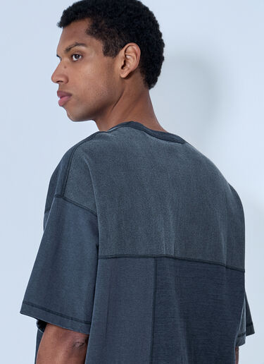 Comme des Garçons Homme Patchwork Cotton T-Shirt Grey cdh0164007