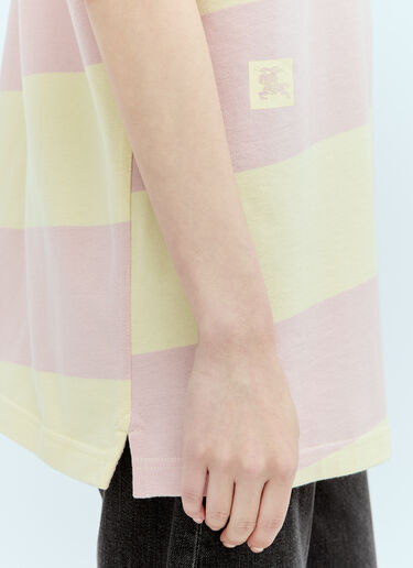 Burberry 条纹 EKD Polo 衫 粉色 bur0255029