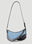 Balenciaga Denim Spiral Curve 01 Shoulder Bag Black bal0252023