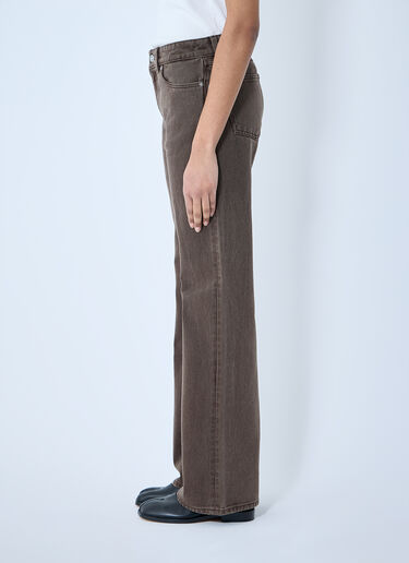 Our Legacy Boot Cut Jeans Brown our0260001