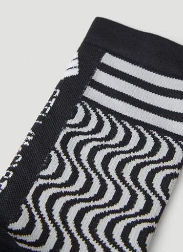 Graphic Intarsia Socks adidas by Stella McCartney Graphic Intarsia Socks Black asm0250038