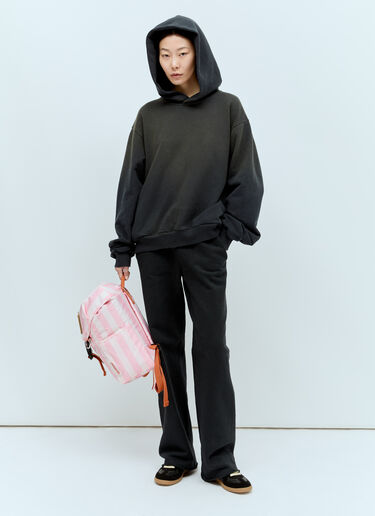 Acne Studios ストライプ バックパック ピンク acn0255028