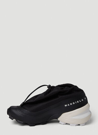 MM6 Maison Margiela x Salomon 크로스 로우 스니커즈 블랙 mms0252001