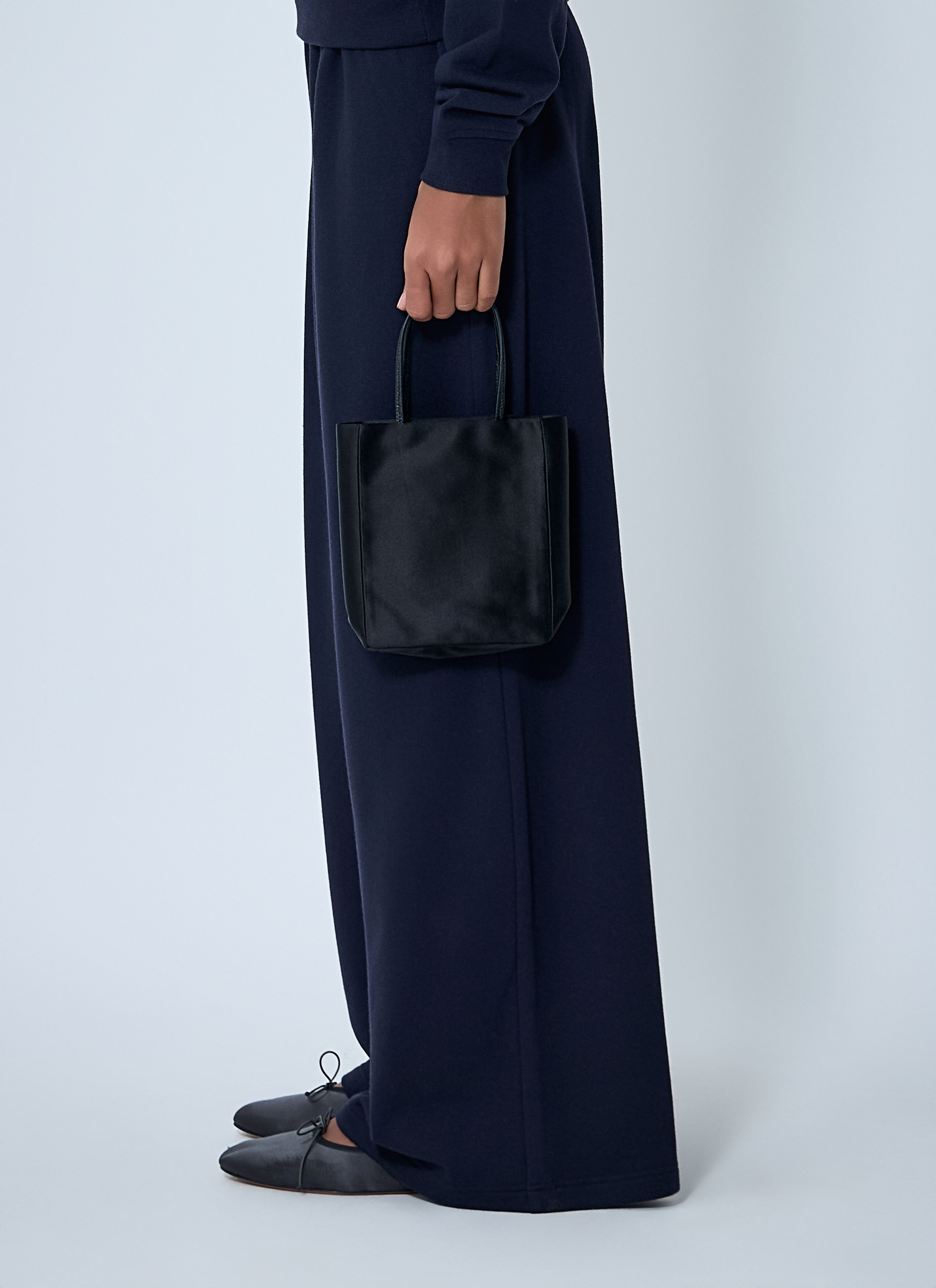 The Row Women's' Mini Cecily Tote Bag in Black | LN-CC®