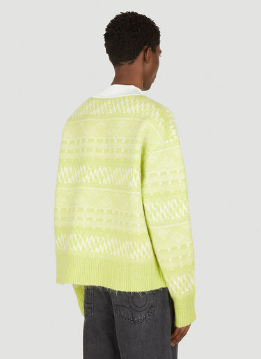 Eytys Ari Acid Sweater Green eyt0351002