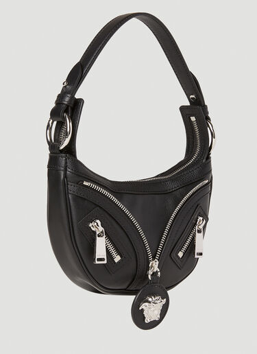 Repeat Small Hobo Bag Versace Repeat Small Hobo Bag Black vrs0252023