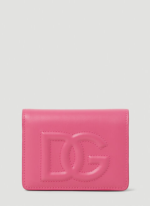 Comme des Garçons PARFUMS Logo Embossed Biofold Wallet Transparent cdp0350006