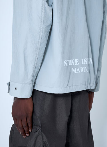 Stone Island Hooded Windbreaker Jacket Grey sto0164068