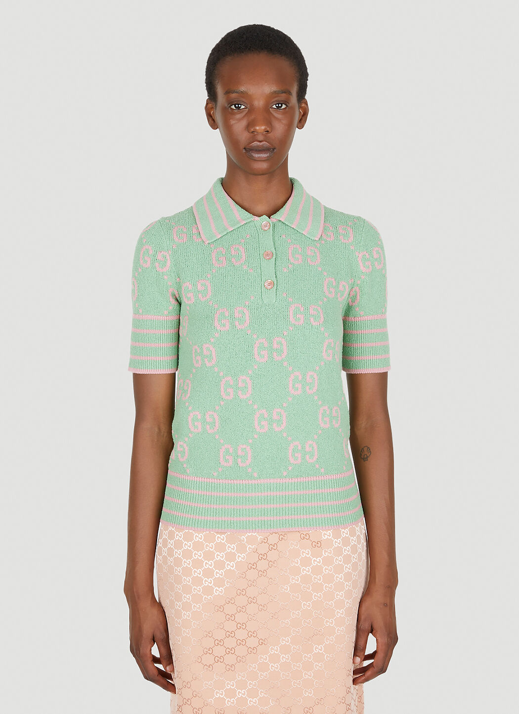 Gucci polo sale green