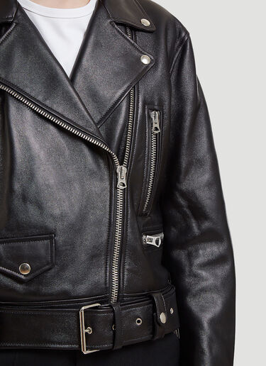 Acne Studios Merlyn Biker Jacket Black acn0230001