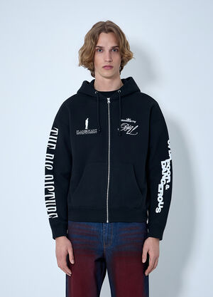 Awake NY The Big Picture Zip Hoodie Black awk0164003