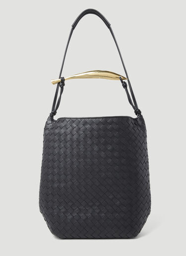 Bottega Veneta 버귤 호보 핸드백 블랙 bov0154019